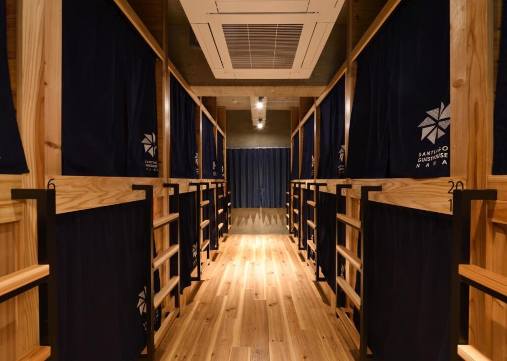 Capsule hotel room